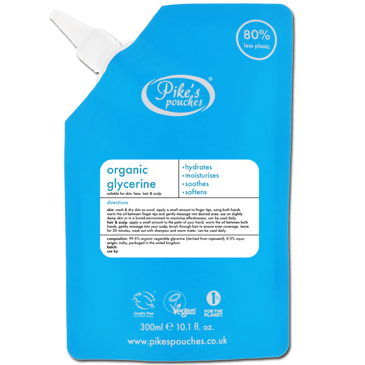 Pure Organic Vegetable Glycerin for Skin, Hair & Face